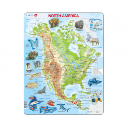 Physical North America