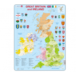 Gran Bretaña e Irlanda Mapa...