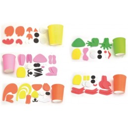 x PAPER CUP ANIMALS